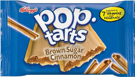 Pop-Tarts POPTFBS6 Frosted Toaster Pastry, Cinnamon Flavor, 3.52 oz, Pack of 6