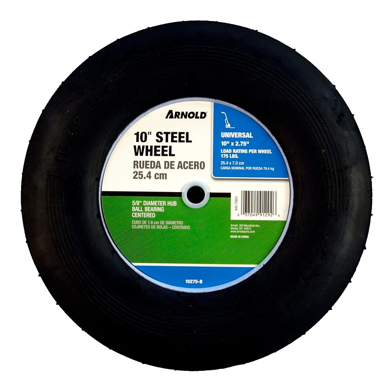 Arnold 10275-B Tread Wheel, Semi-Pneumatic, For: Lawn Mowers