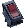 Gardner Bender GSW Series GSW-42 Rocker Switch, 8/16 A, 125/250 V, SPST, 0.55 x 1.12 in Panel Cutout