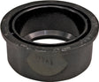Canplas 102754BC Reducing Pipe Bushing, 3 x 2 in, Spigot x Hub, ABS, Black