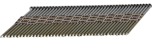 DEWALT DPT-12D120FH Series Framing Nail, Paper Tape Collation, 3-1/4 in L, 30 Gauge, Steel, Bright, 0.12 in Diameter