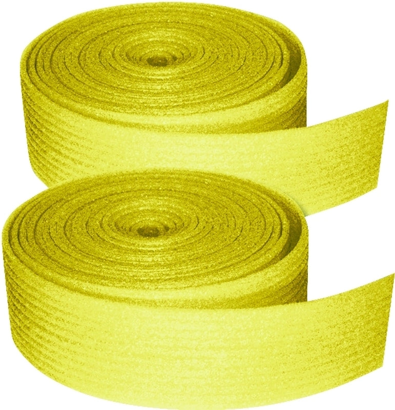 Innovative Energy W507 Sill Gasket, 5-1/2 in W, 50 ft L Roll, Polyethylene, Yellow, Pack of 6