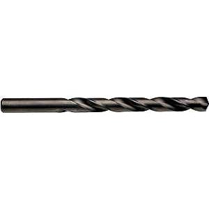 Irwin 67516 Jobber Drill Bit, 1/4 in Dia, 4 in OAL, Spiral Flute, 1-Flute, 1/4 in Dia Shank, Cylinder Shank