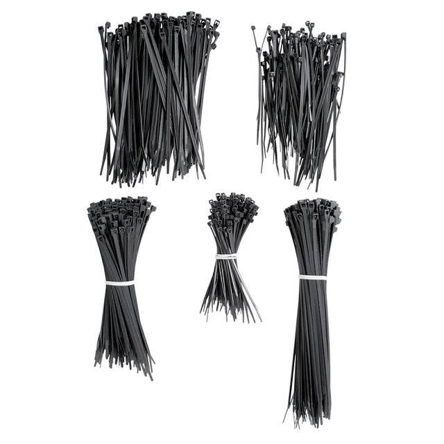 Gardner Bender 71111 Cable Tie, Nylon, Black, 8 in L, 500/PK