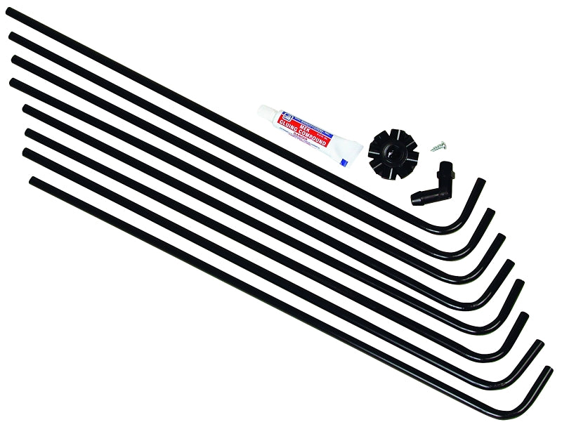 Boss Tactile Grip Series B31282-S Coated Gloves, S, Knit Wrist Cuff, Latex Coating, Polyester, Black/Hi-Viz Yellow