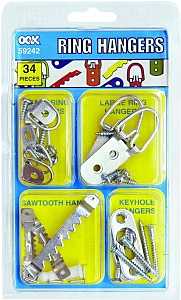 Senco GE24APBX Collated Nail, 2-3/8 in L, Steel, Bright Basic, Clipped Head, Ring Shank