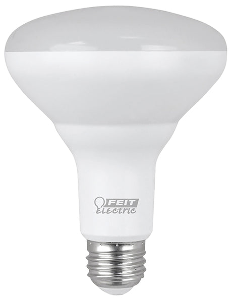 Feit Electric BR30DM/850/10KLED/6 LED Bulb, Flood/Spotlight, BR30 Lamp, 50 W Equivalent, E26 Lamp Base, Dimmable, Pack of 4
