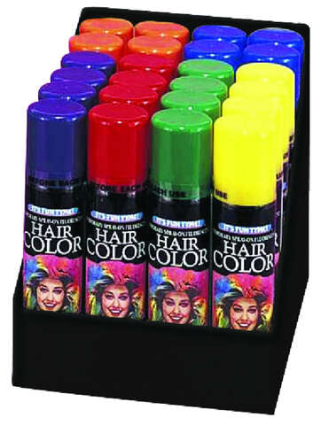 Fun World Color Hair Spray 1 pk, Pack of 24