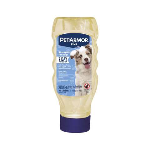 PetArmor Liquid Dog Flea and Tick Shampoo Bifenthrin, Pyriproxyfen 18 oz