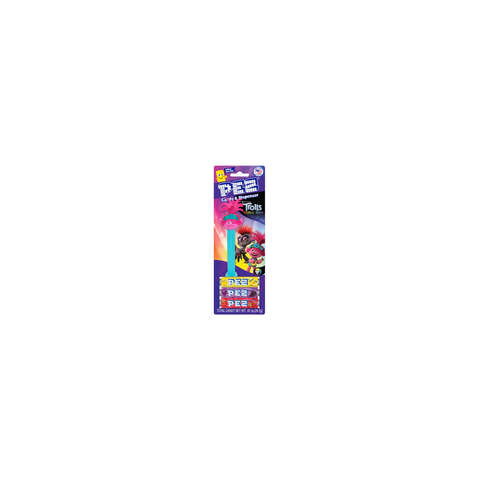 PEZ Trolls Assorted Candy and Dispenser 0.87 oz, Pack of 12