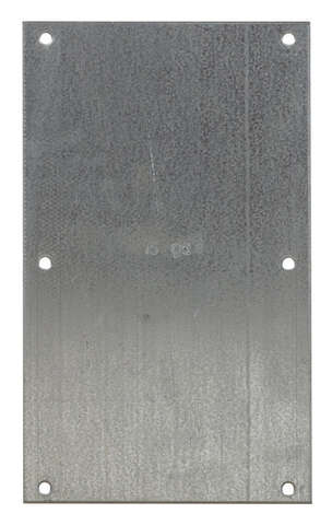 Sioux Chief Galvanized Steel Shield Plate