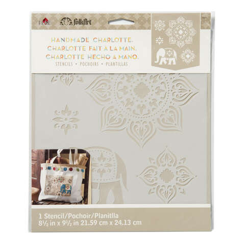 Plaid FolkArt Tangier Paste Stencil, Pack of 3