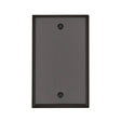 Leviton 001-85014-000 Wallplate, 4-1/2 in L, 2-3/4 in W, 0.22 in Thick, 1 -Gang, Thermoset Plastic, Brown, Smooth