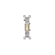 Leviton S01-01451-2IS Switch, 15 A, 120 V, Push-In Terminal, Thermoplastic Housing Material, Ivory