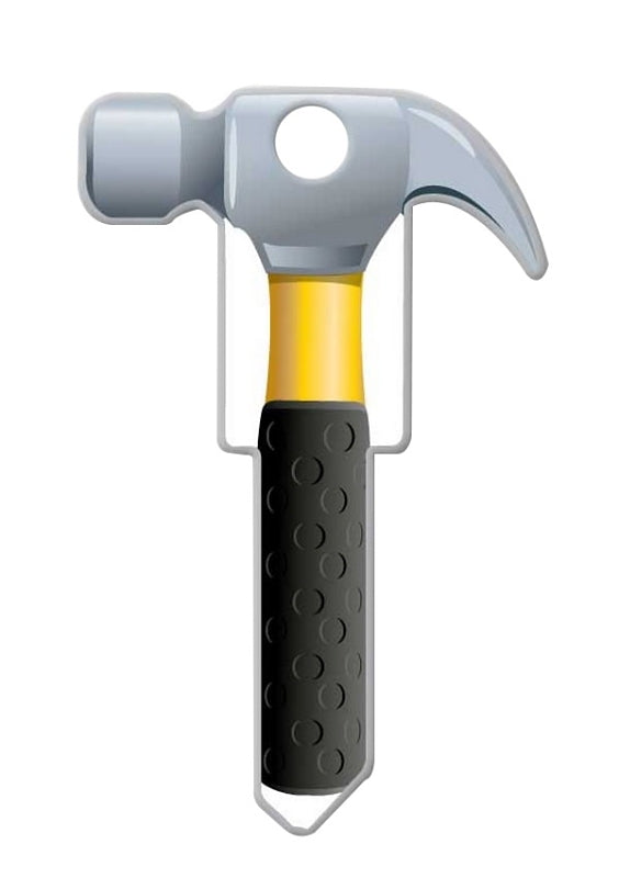 Lucky Line Key Shapes B122K Key Blank, Brass, Enamel, For: Kwikset Locks, Pack of 5