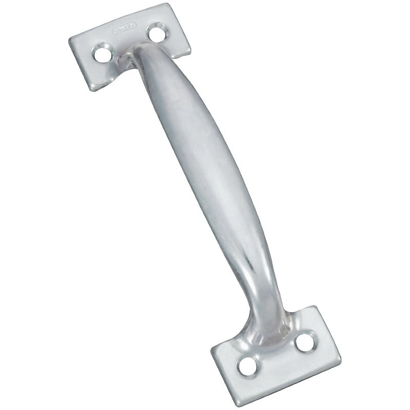 National Hardware N116-715 Door Pull, 1-3/4 in W, 1.62 in D, Steel, Zinc