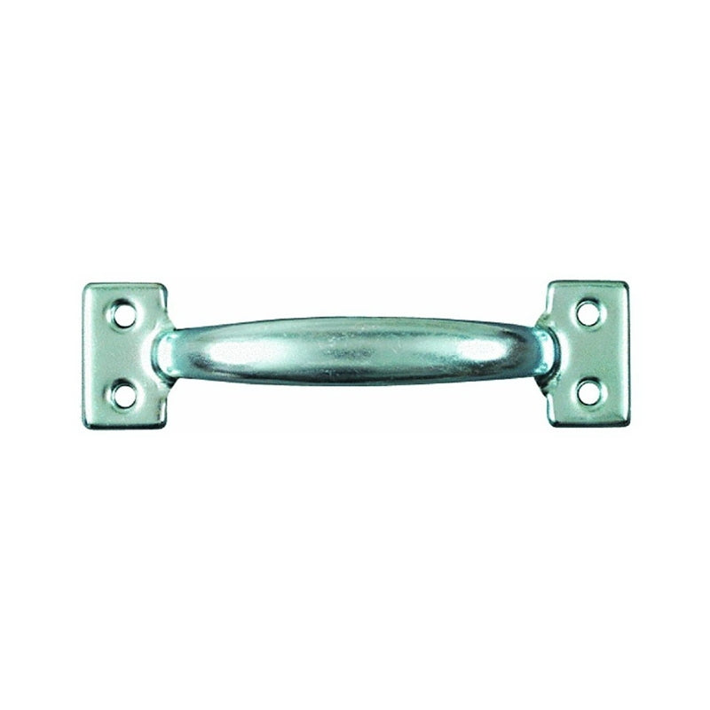 National Hardware N116-830 Door Pull, Black, 1-1/2 in W, 1-3/8 in D, 5-3/4 in H, Steel