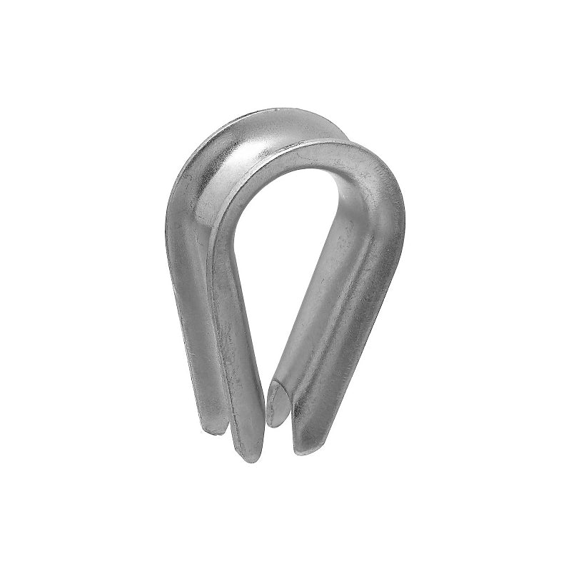 National Hardware 3232BC Series N176-859 Rope Thimble, 2-7/16 in Dia x 3-19/32 in L Dimensions, Steel, Zinc