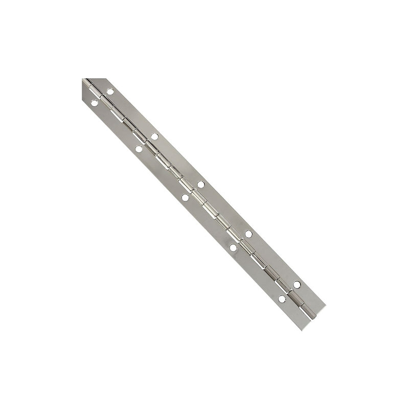 National Hardware V570 Series N265-371 Hinge, Nickel, Surface Mount, Continuous Hinge