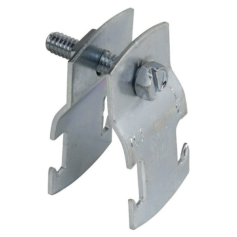 SuperStrut 700 Series Z703 3/4EG-25 Pipe Clamp, Silver, Steel, Electro-Galvanized