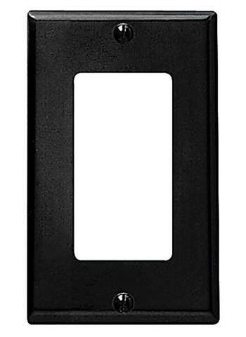 Leviton Decora Brown 1 gang Thermoset Plastic Decorator Wall Plate 1 pk