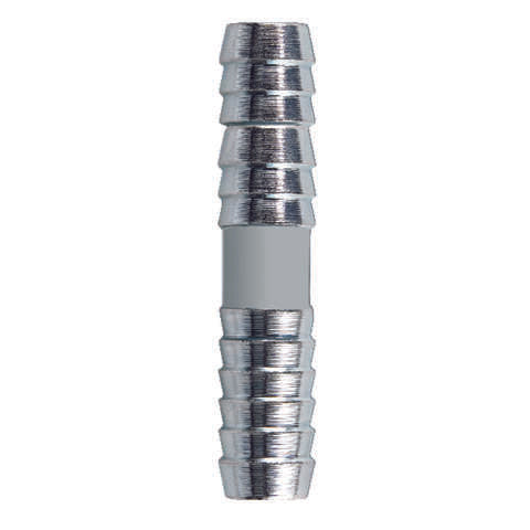 STZ Industries 1/2 in. Barb X 1/2 in. D Barb Galvanized Coupling