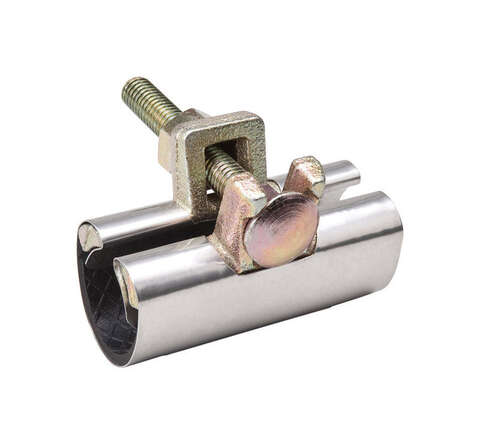 B&K 3/4 in. Galvanized 430 Stainless Steel Pipe Repair Clamp, Pack of 6