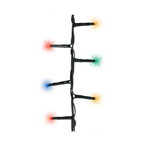 Celebrations LED Rice Compact Multicolored 200 ct String Christmas Lights 16.4 ft.