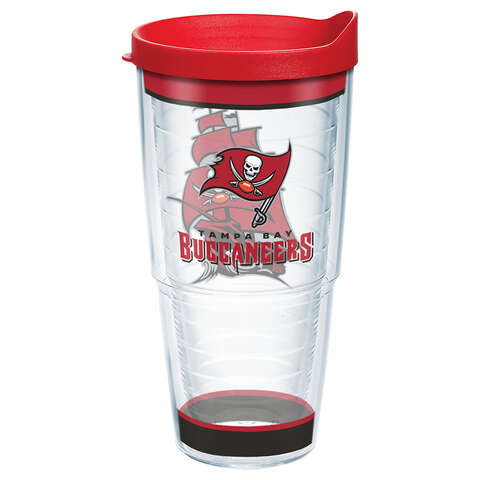 Tervis NFL 24 oz Multicolored BPA Free Tampa Bay Buccaneers Tumbler with Lid