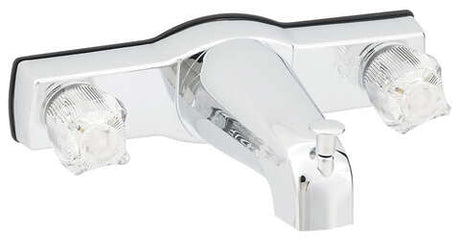 American Brass 2-Handle Chrome Tub and Shower Faucet