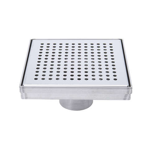 B&K 2 in. D Nickel Square Shower Drain