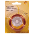 HILLMAN 50 ft. L Copper 20 Ga. Wire, Pack of 10