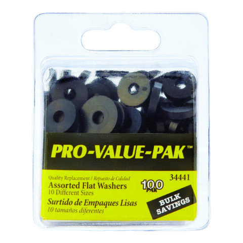 Danco 0.00 in. D Rubber Assorted Washer 100 pk