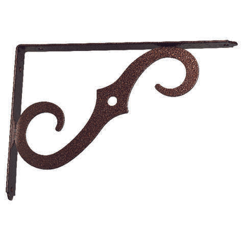 Hampton Steel Shelf Support 12 Ga. 10 in. L 100 lb, Pack of 6