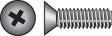 HILLMAN No. 10-32 in. X 1/2 in. L Phillips Flat Head Stainless Steel Machine Screws 100 pk