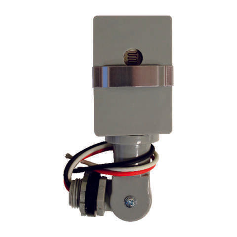 Westek Gray Photoelectric Swivel Light Control 1 pk