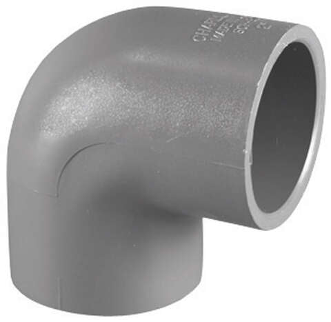 Charlotte Pipe Schedule 80 1 in. Slip X 1 in. D Slip PVC Elbow 1 pk, Pack of 10