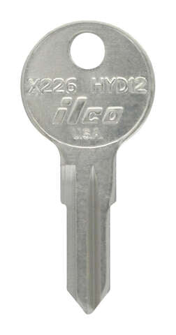HILLMAN Traditional Key House/Office Universal Key Blank HYD-12 Double, Pack of 10