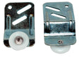Barton Kramer 7/8 in. D X 1/2 in. L Mill Silver Steel Closet Door Hanger 8 pk