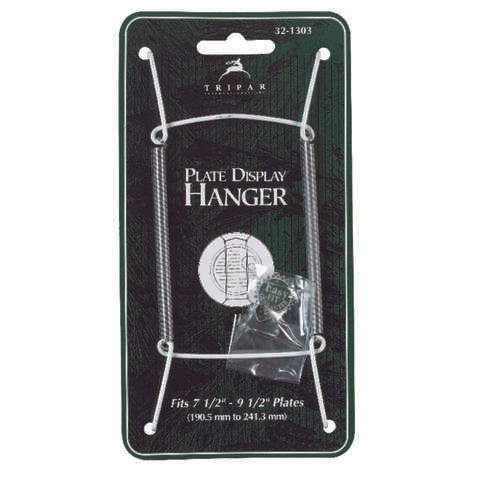 Tripar 9 in. Vinyl Plate Hanger