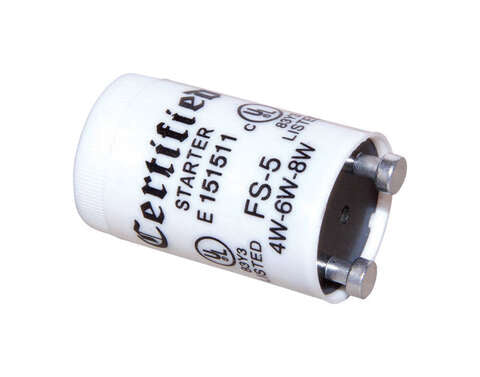 Satco 4/6/8 W Fluorescent Starter, Pack of 25