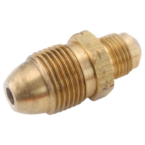 Anderson Metals 3/8 in. Flare in. Brass Pol Fitting, Pack of 5