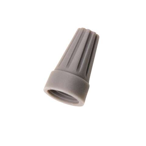 Ideal Industries Copper Wire Connectors Gray 25 pk