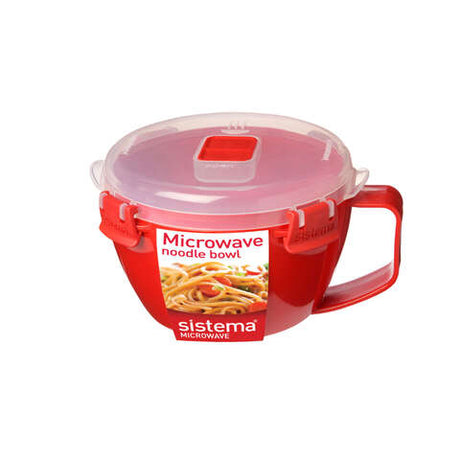 Sistema 31.79 oz Red Noodle Bowl 1 pk