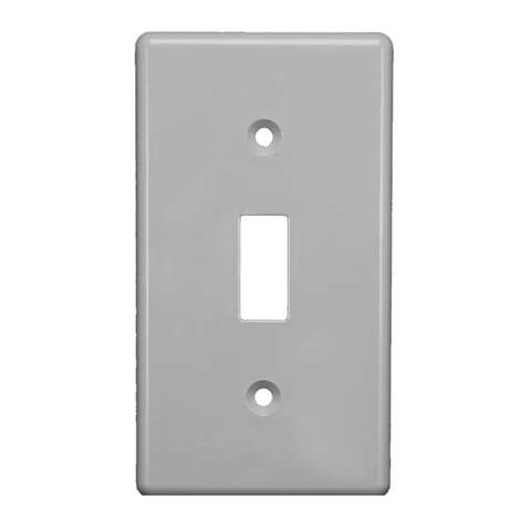 Cantex EZ Box Rectangle Thermoplastic 1 gang 4.29 in. H X 2.36 in. W Switch Cover