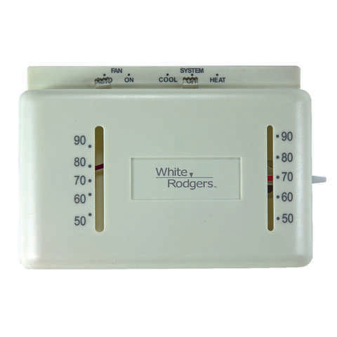 White Rodgers Heating and Cooling Lever Thermostat