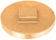 Sioux Chief 3-1/2 in. MPT each Brass Replacement Plug