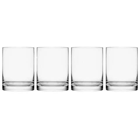 Mikasa Parker 17 oz Clear Crystal Old Fashion Glass