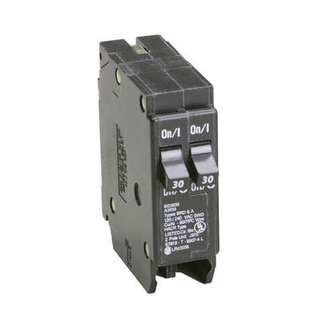 Eaton Cutler-Hammer 30/30 amps Tandem 2-Pole Circuit Breaker