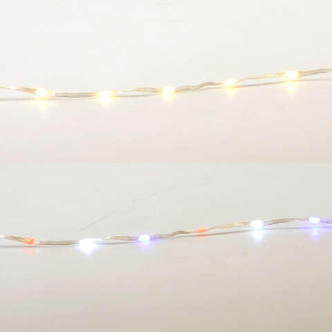 Living Accents LED Ribbon Light Light Set Multicolored 16.6 ft. 100 lights, Pack of 12